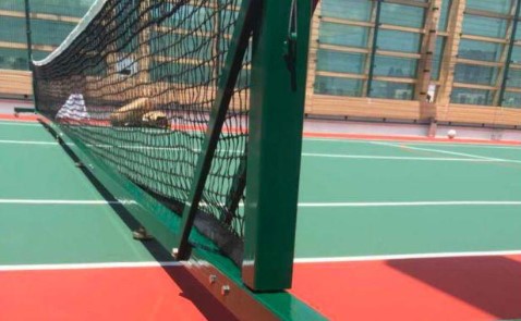 Lắp đặt lưới pickleball